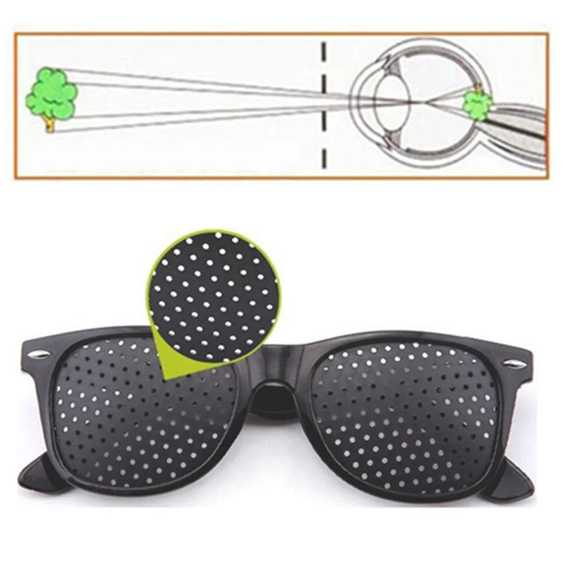 Anti-myopia Pinhole Glasses for Eye Exercise  Natural Healing