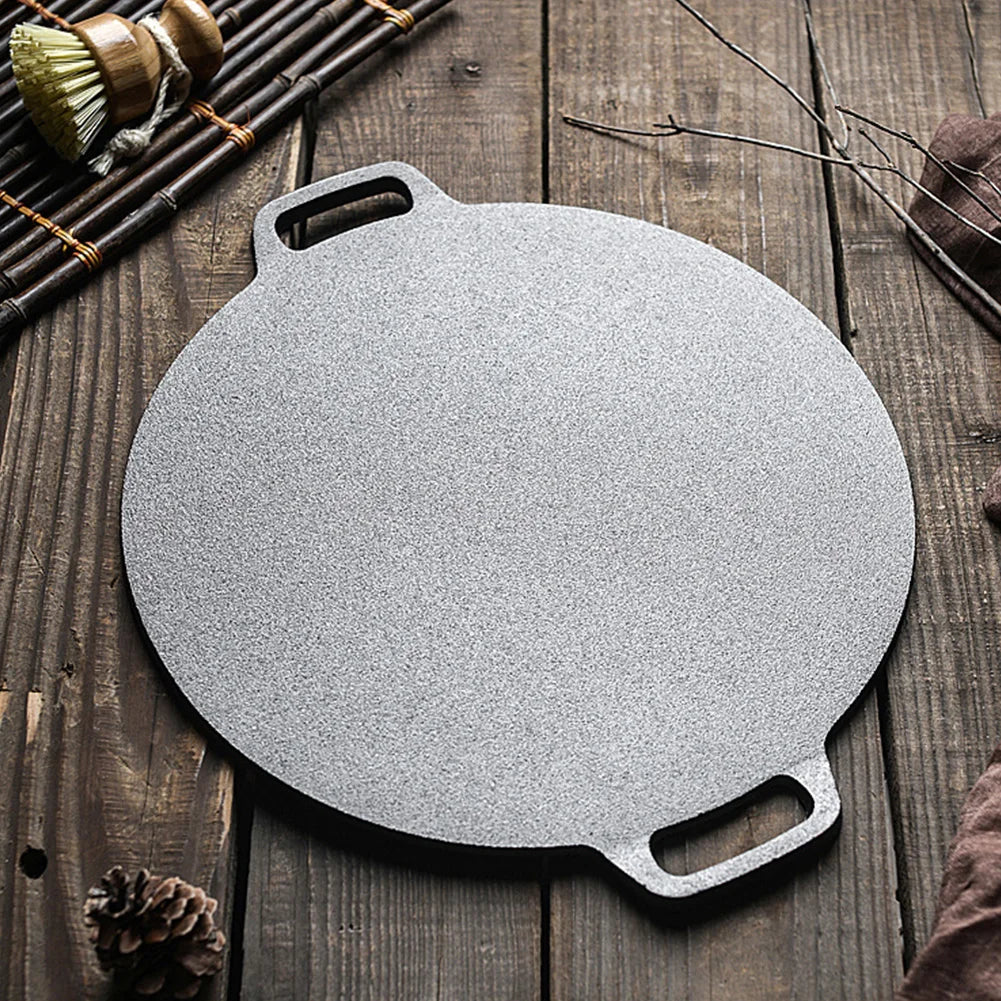 Grill Pan with Handle Non Stick Cast Iron