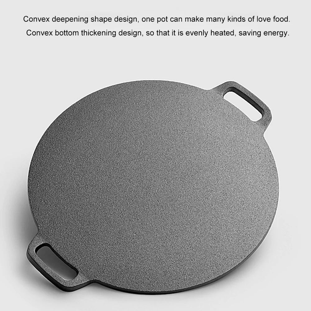 Grill Pan with Handle Non Stick Cast Iron